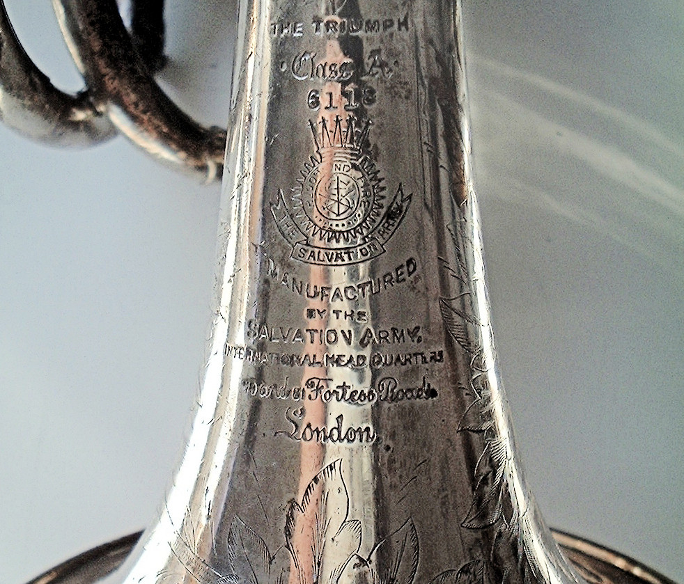 Cornet produced by The Salvation Army