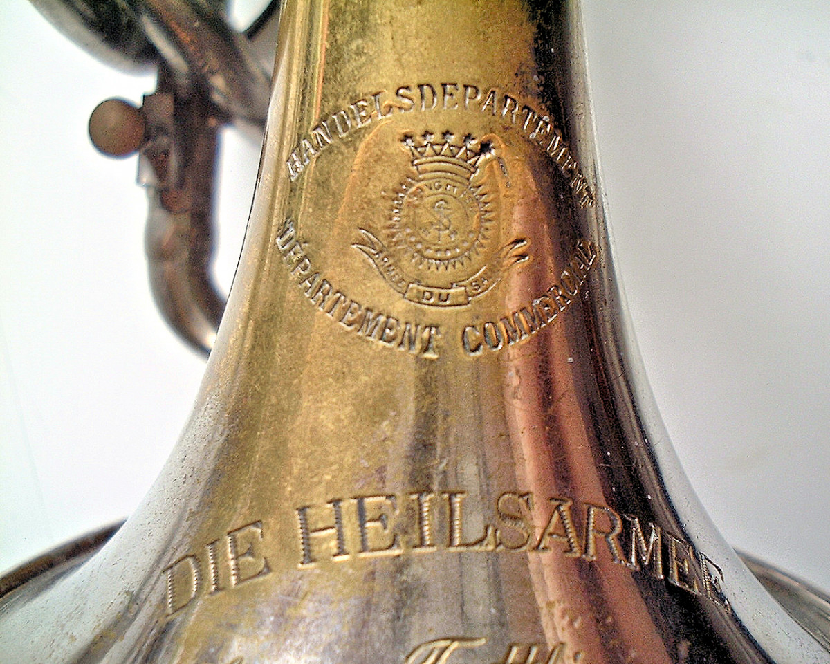 Cornet used in The Salvation Army