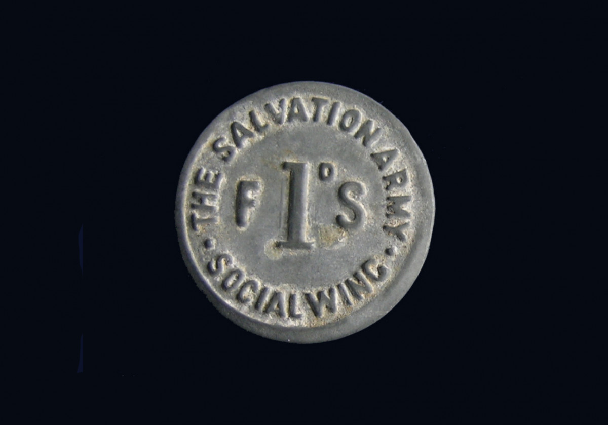 Salvation Army token from England